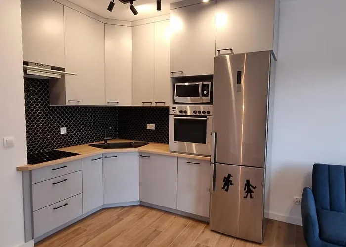 Apartman Z Duzym Tarasem W Super Lokalizacji W Lodzi W Poblizu Dworca Kolejowego Łódź